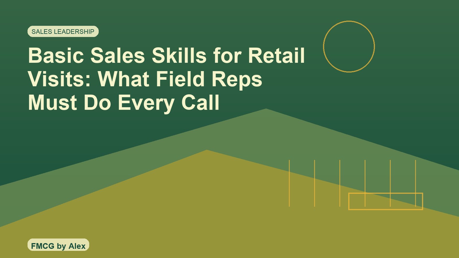 Field representative visiting a retail store