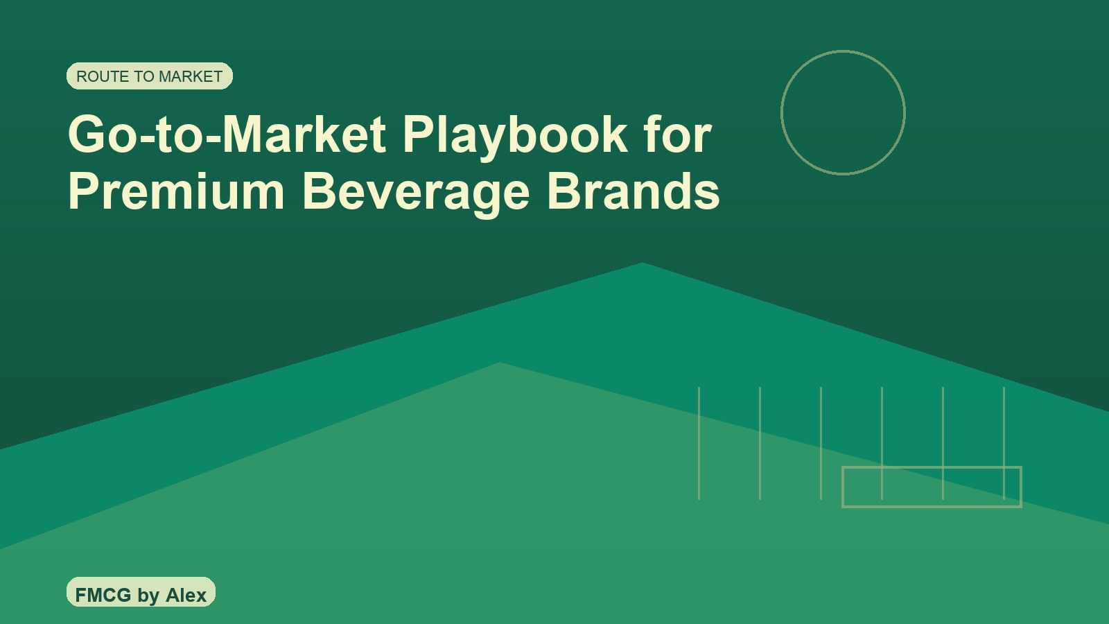 Premium beverage displays in modern trade