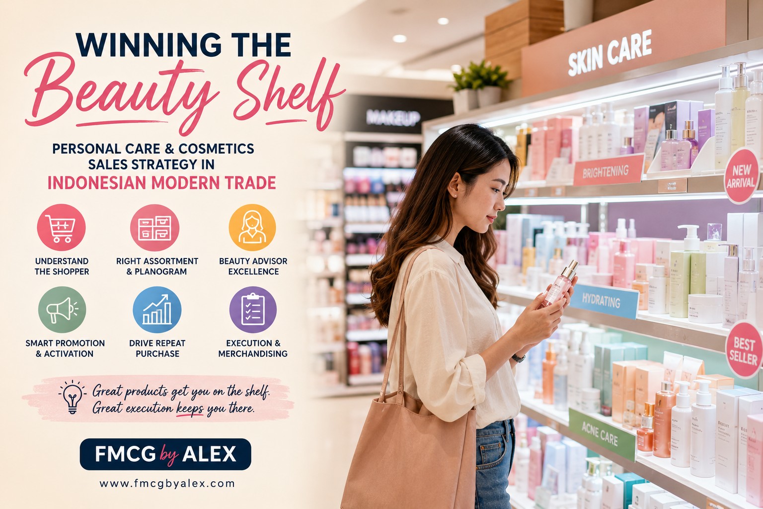 Winning the Beauty Shelf - Sales Strategy in Indonesian Modern Trade